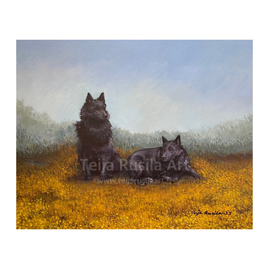 Teija Rusila Art | Galleria | Oskar & Manu