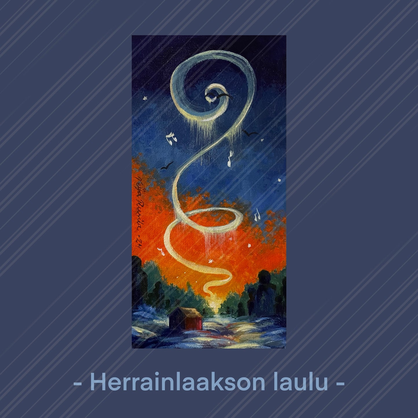 Teija Rusila Art | Taulu | Taideteos |Herrainlaakson laulu |đź’š71