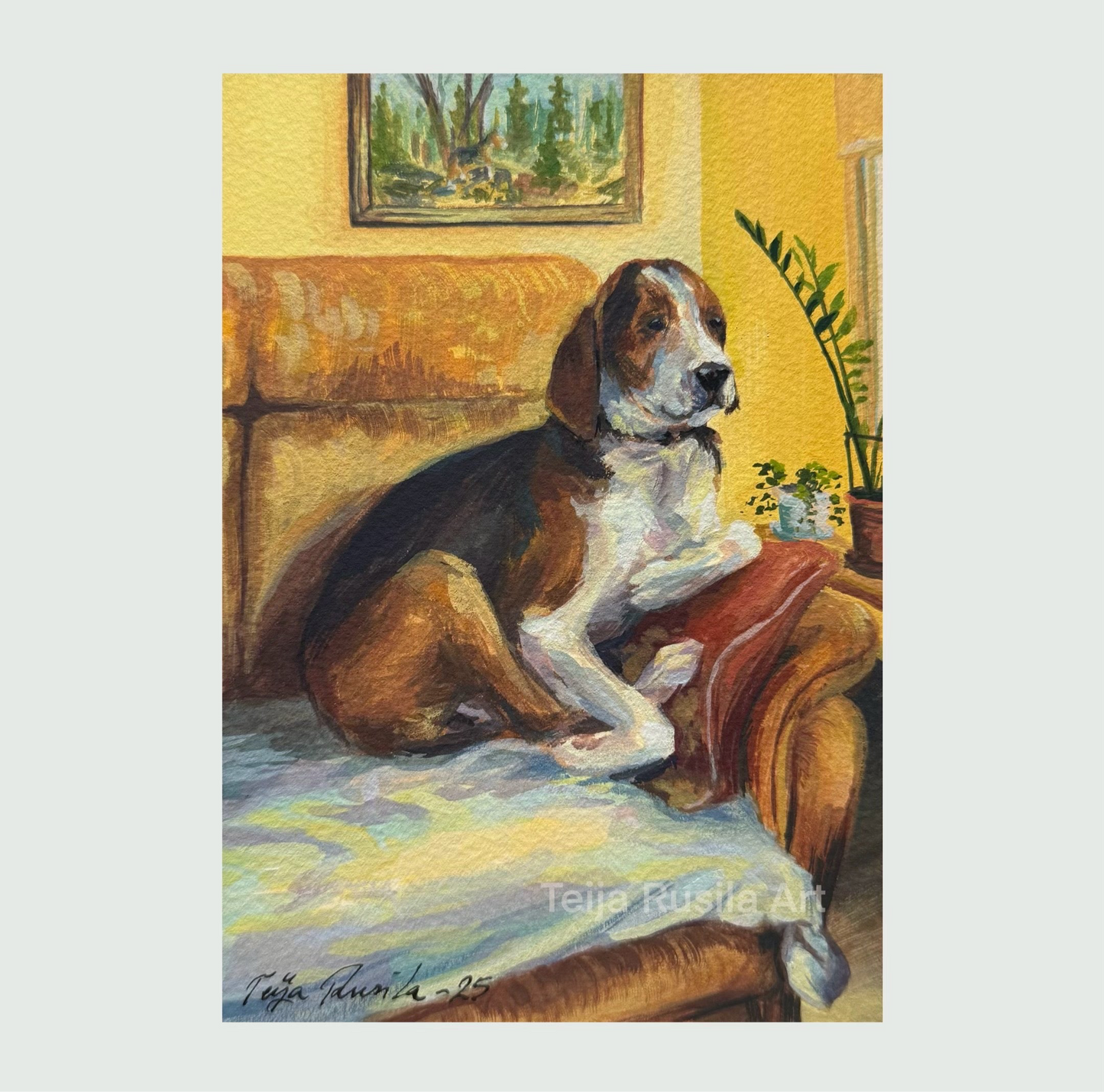 Teija Rusila Art | Tilaustyö | Guassi