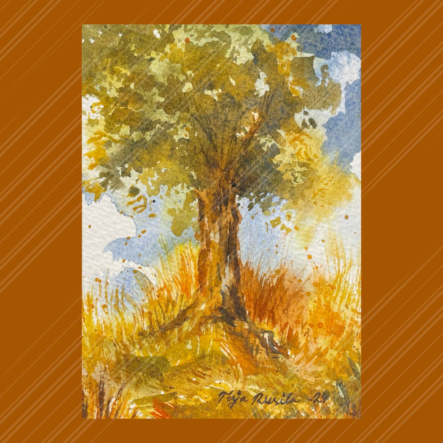 Teija Rusila Art | Taulu | Taideteos - Tarinan kertoja đź’š9