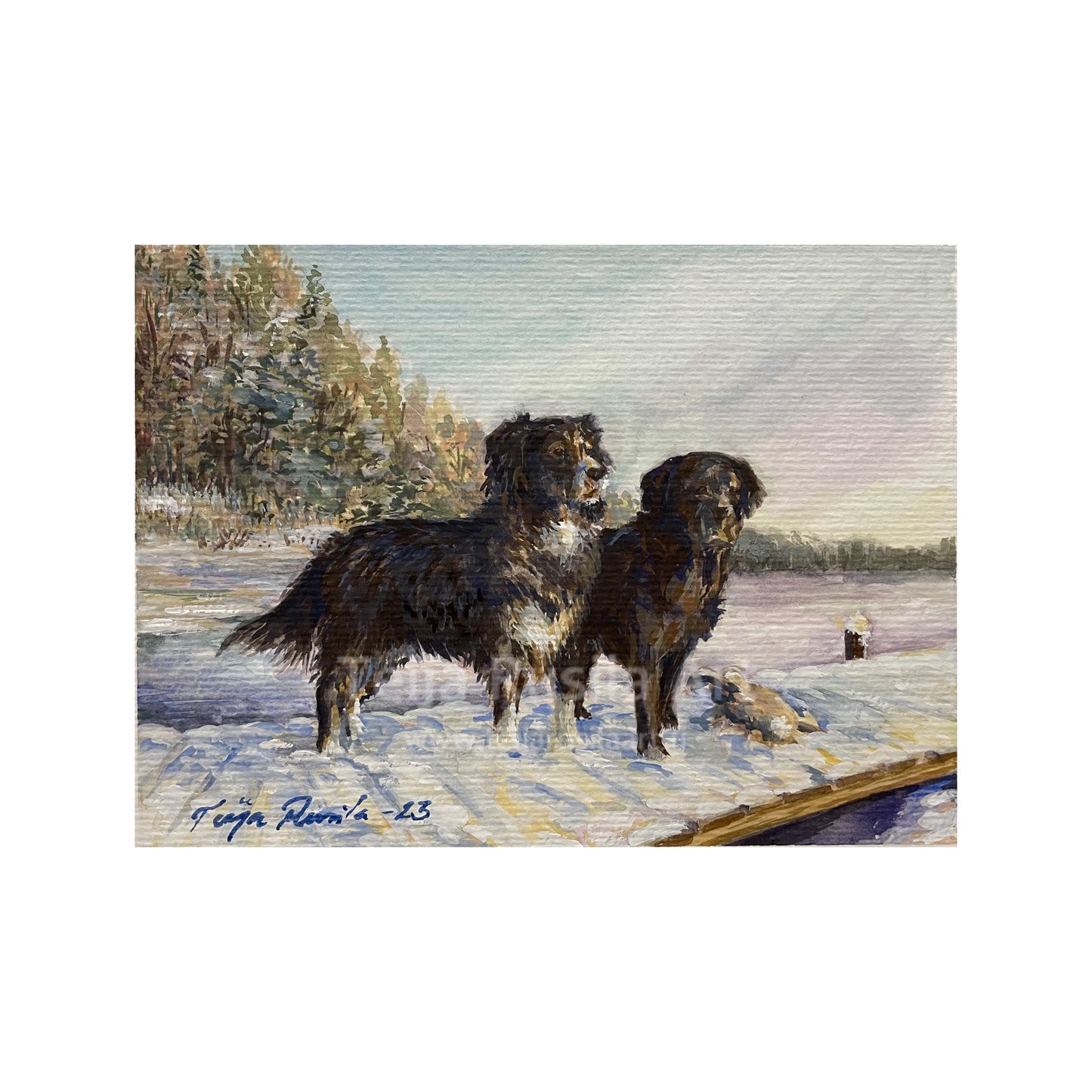Teija Rusila Art | Tilaustyö | Guassi