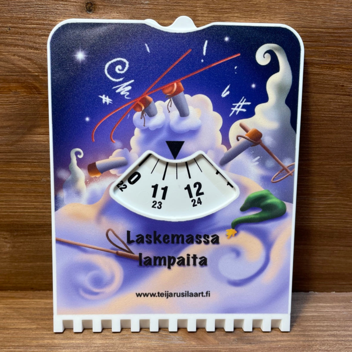 Teija Rusila Art | Pysäköintikiekko | Parkkikiekko | Laskemassa lampaita | 🇫🇮