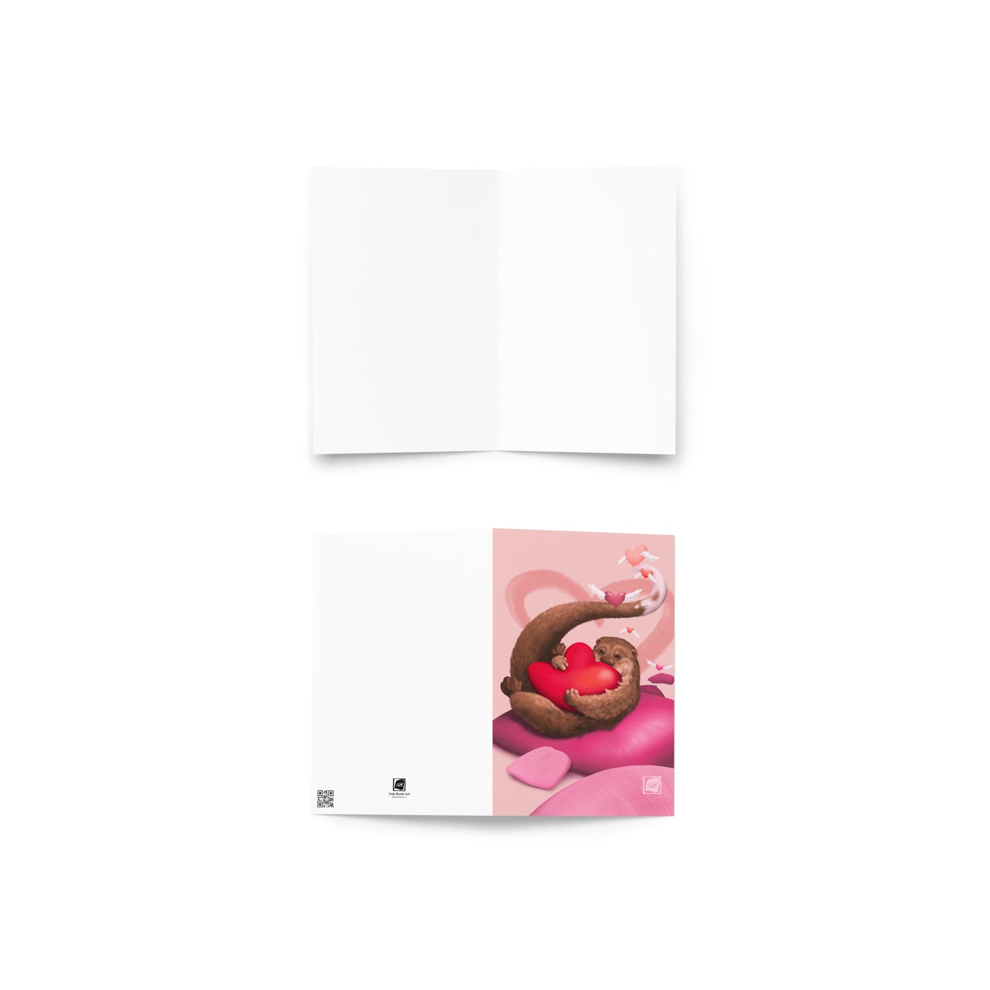 Teija Rusila Art | W | Postcard | Sinua ajatellen