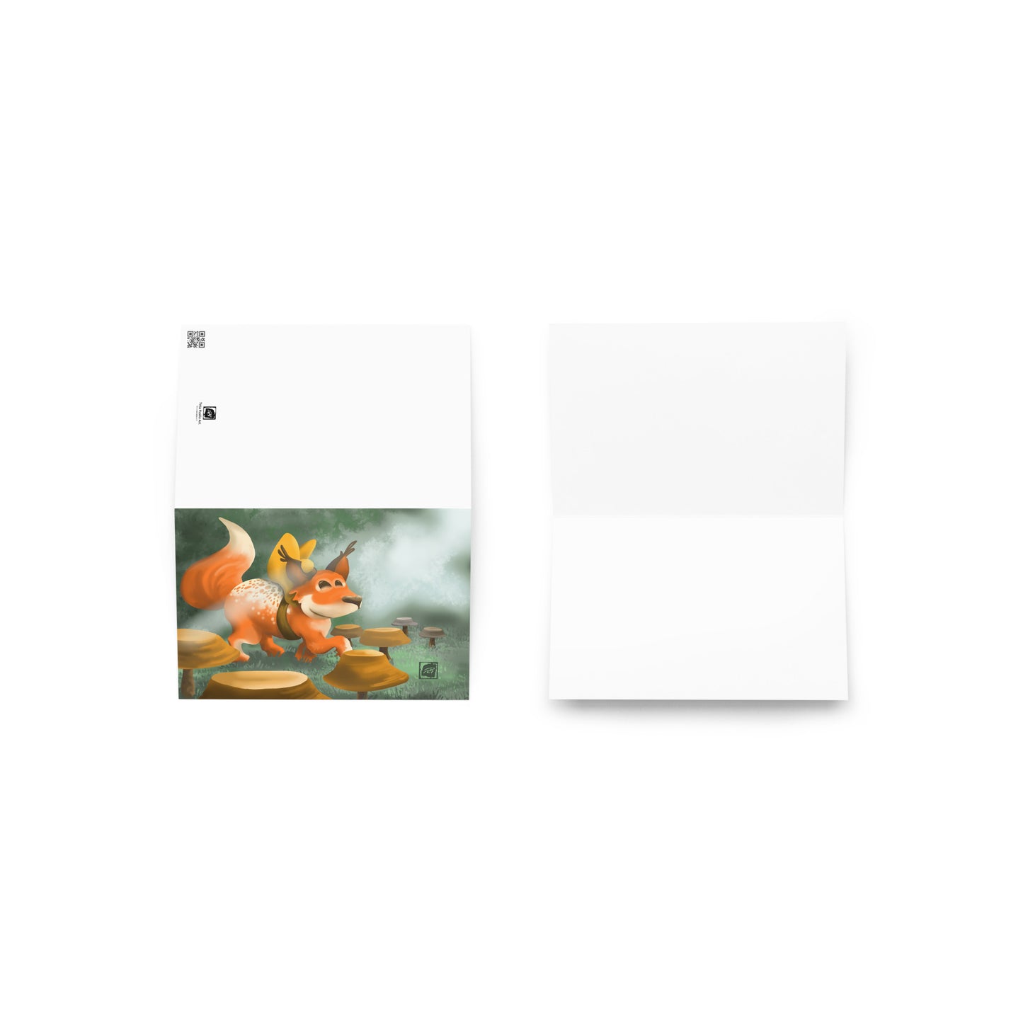 Teija Rusila Art | W | Postcard | Pitsikettu | Tilaustuote