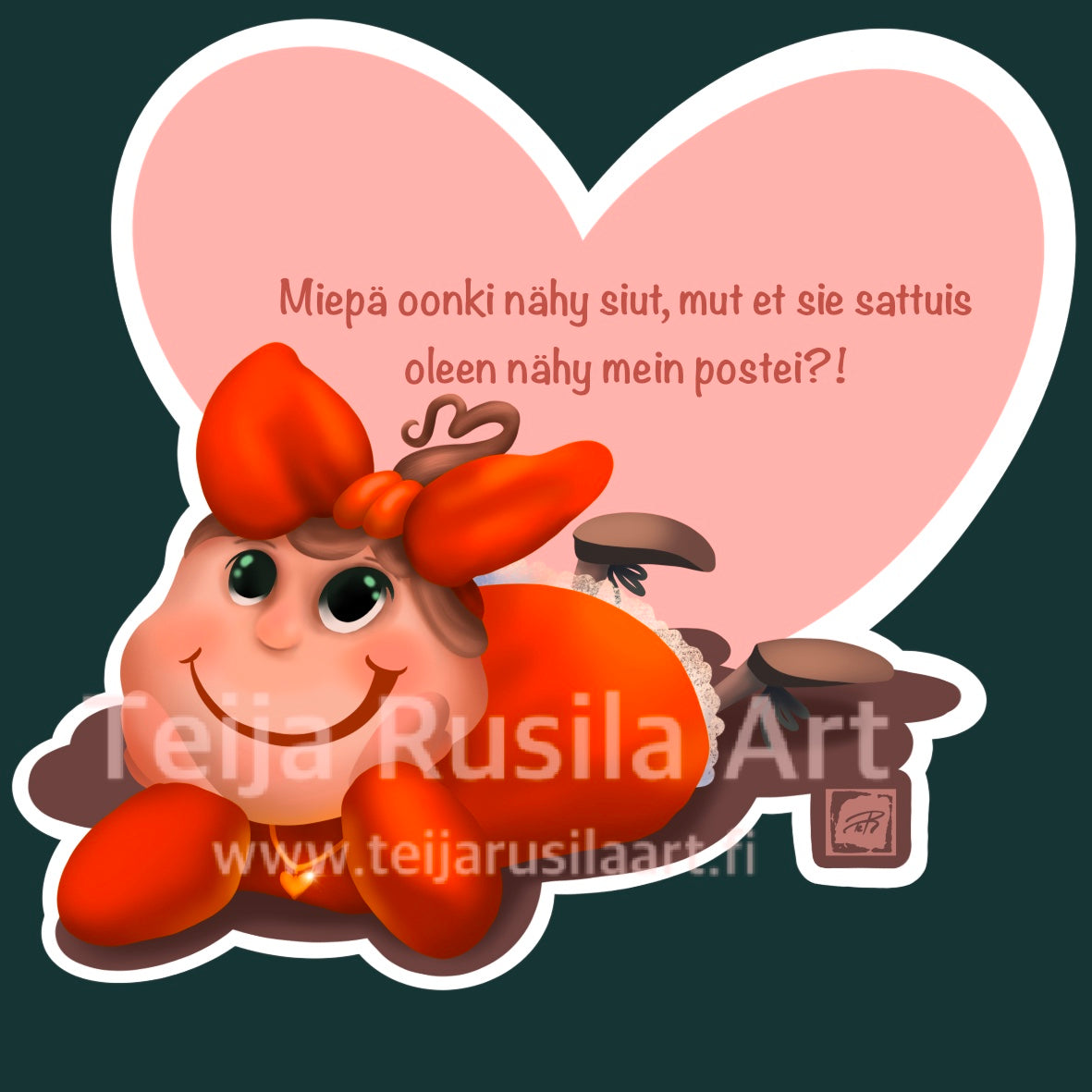 Teija Rusila Art | PPP | Ninnu | Miepä oonki