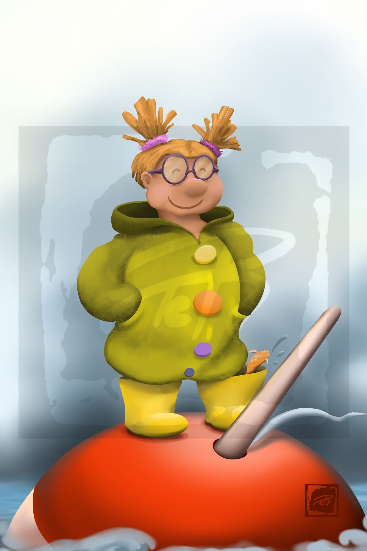 Teija Rusila Art | Koho | A6- postikortti