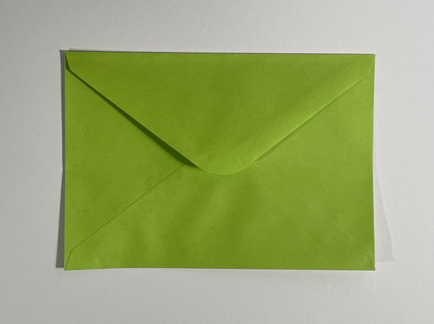 TeijaRusilaArt | Lime envelope A6