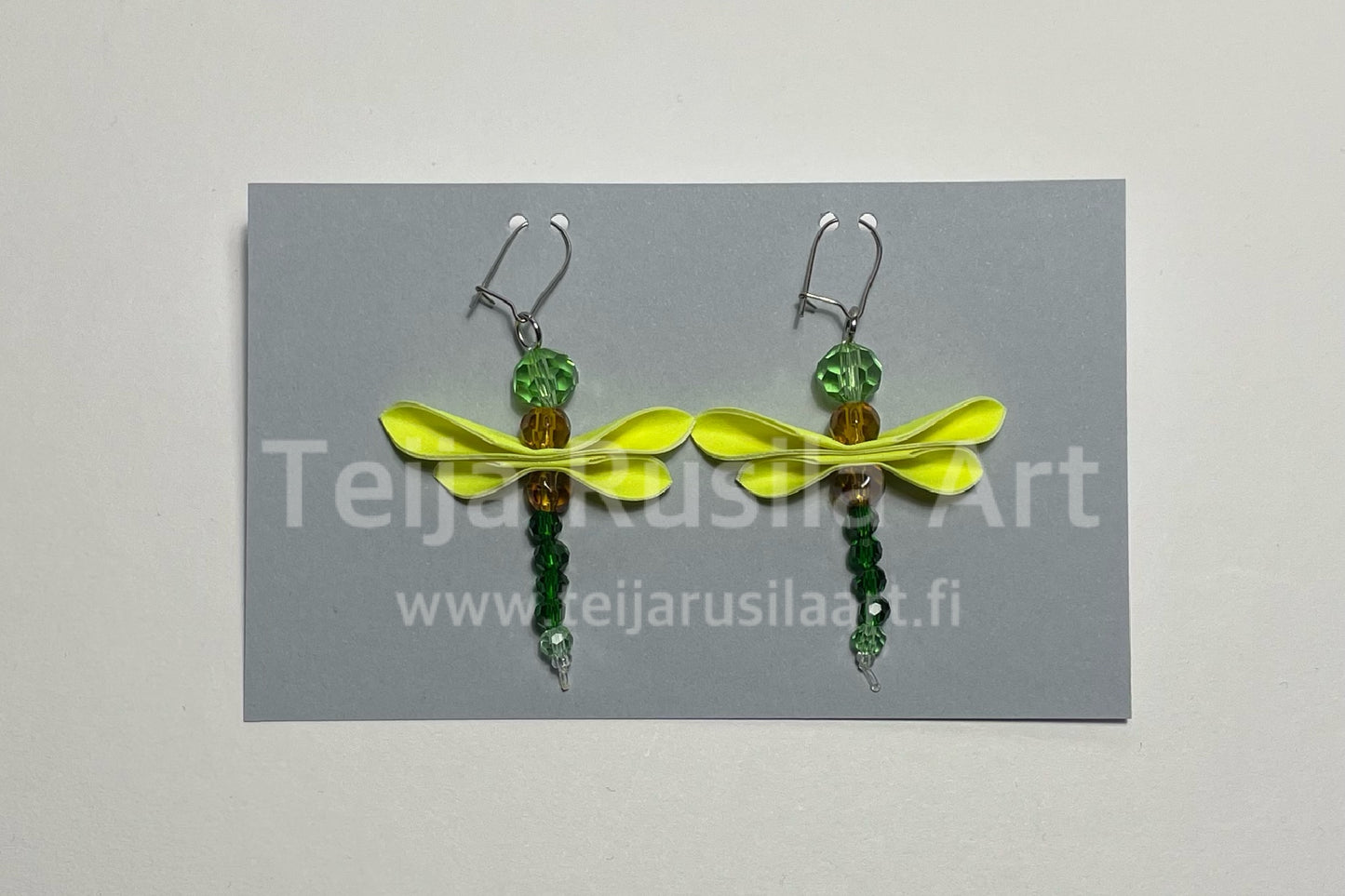 Teija Rusila Art | Excellent | Green/Yellow | Surgical Steel | 11