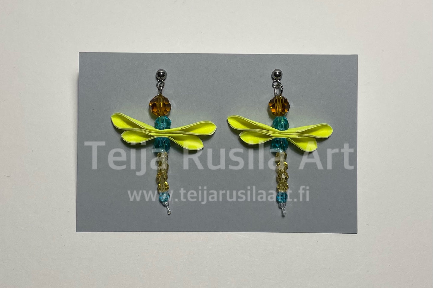 Teija Rusila Art | Excellent | Brown/ Yellow | Surgical Steel | 6