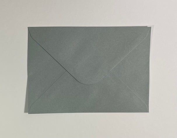Teija Rusila Art | Blue-grey envelope A6
