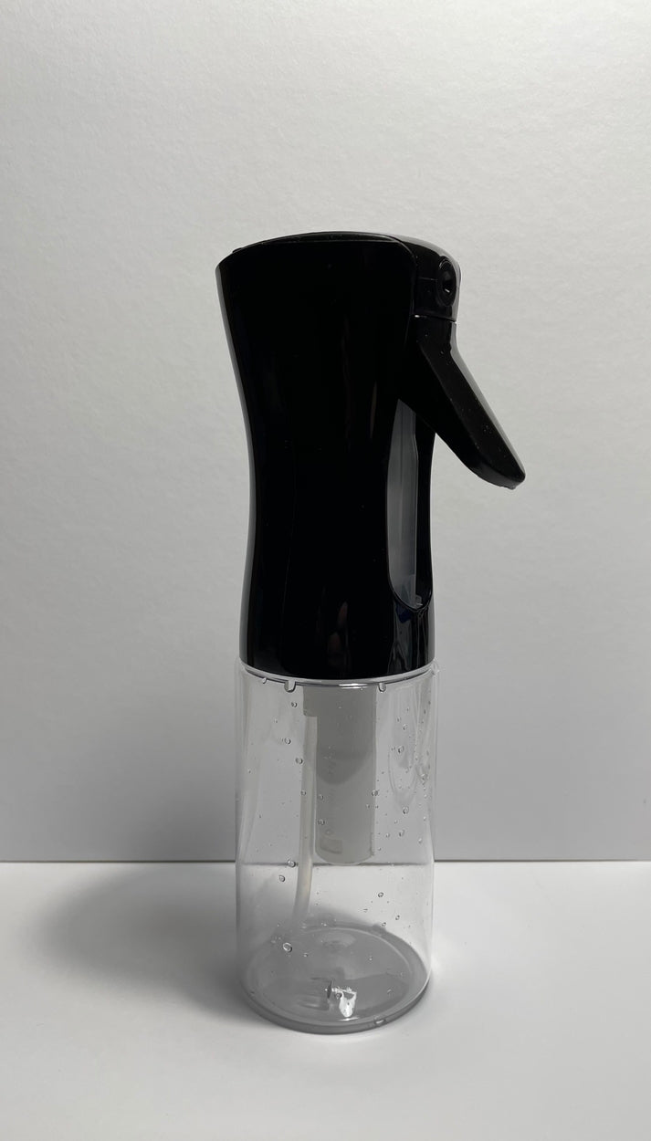 Teija Rusila Art | PPP | Suihkepullo 200ml | musta/läpinäkyvä