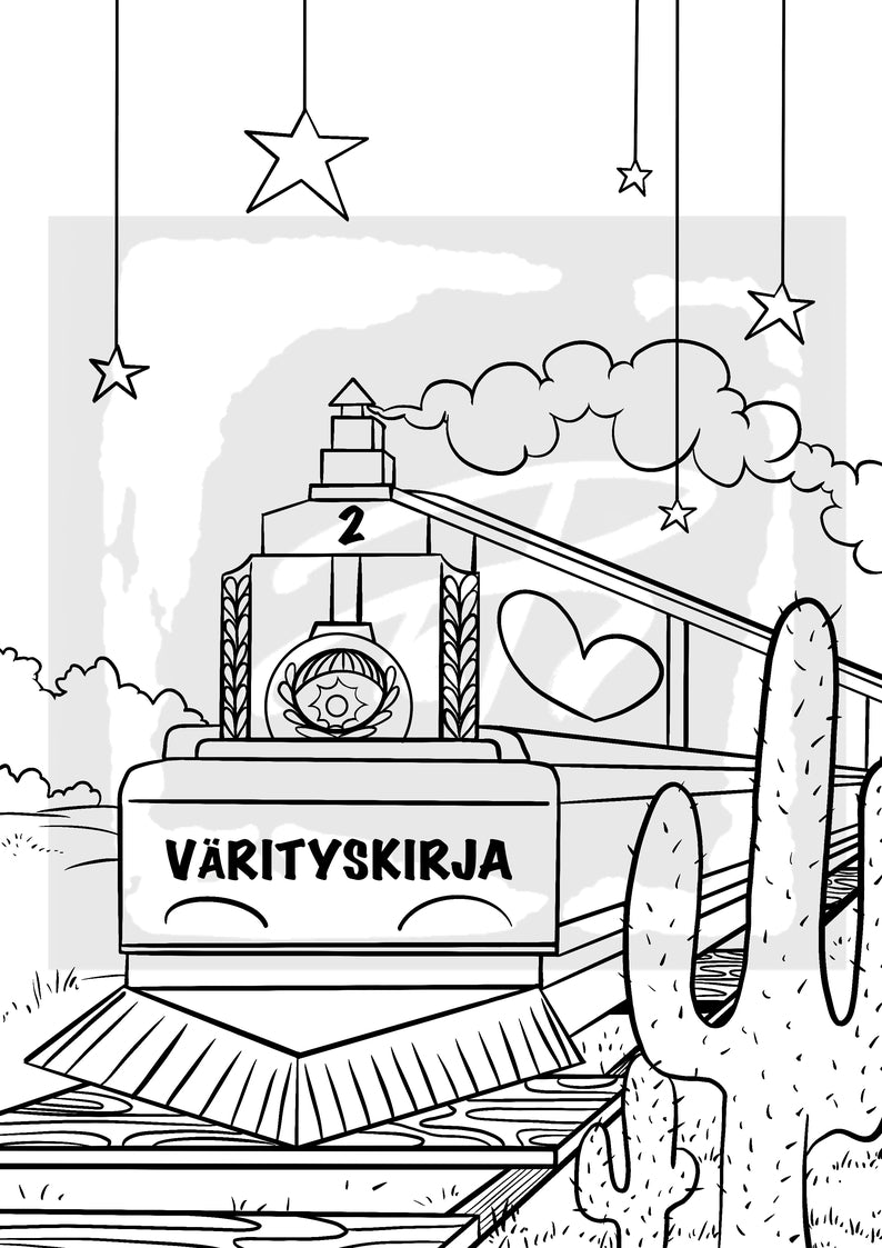 Teija Rusila Art | Värityskirja 2 | 🇫🇮