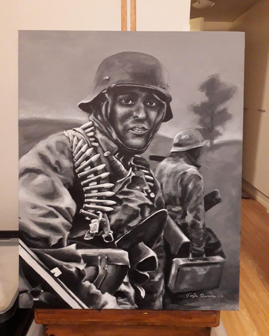 Teija Rusila Art. Galleria. Soldiers