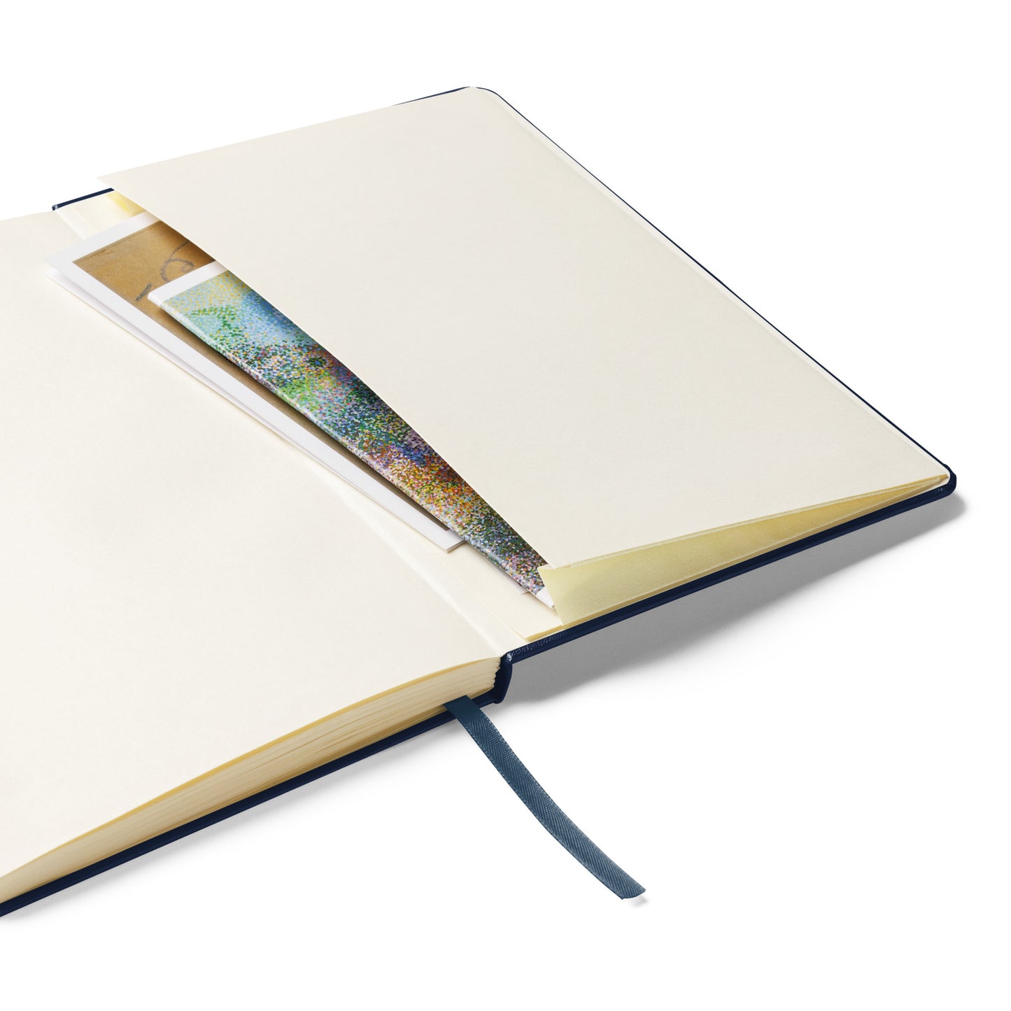 Teija Rusila Art | Hardcover bound notebook | Kovakantinen vihko | Viivoitettu | Bubunen