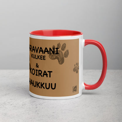 Teija Rusila Art | W | Dog Mug | Koira-muki | Karavaanari koirat | Tilaustuote