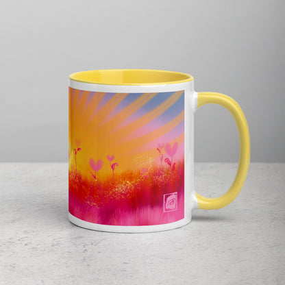 Teija Rusila Art | W | Mug | Mukit | Sydän | Auringon vakka ja kuun kansi | Tilaustuote