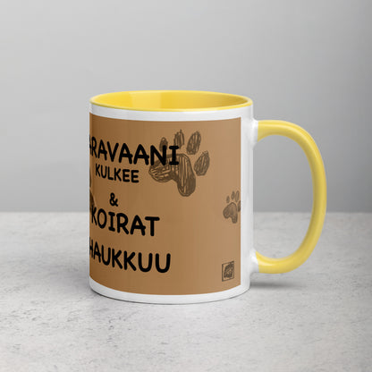 Teija Rusila Art | W | Dog Mug | Koira-muki | Karavaanari koirat | Tilaustuote