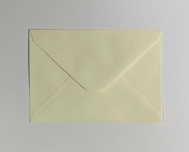 Teija Rusila art | Cream colored envelope A6