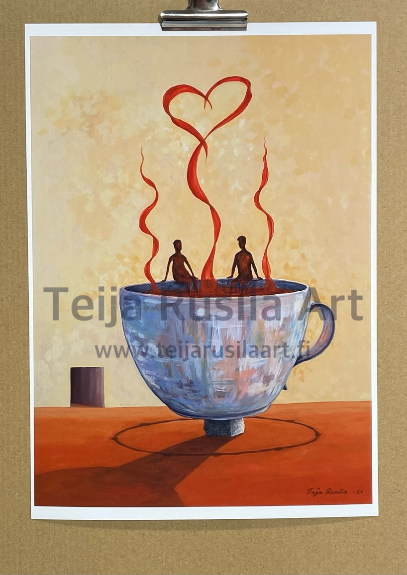 Teija Rusila Art | Art print | A4 | Special Time
