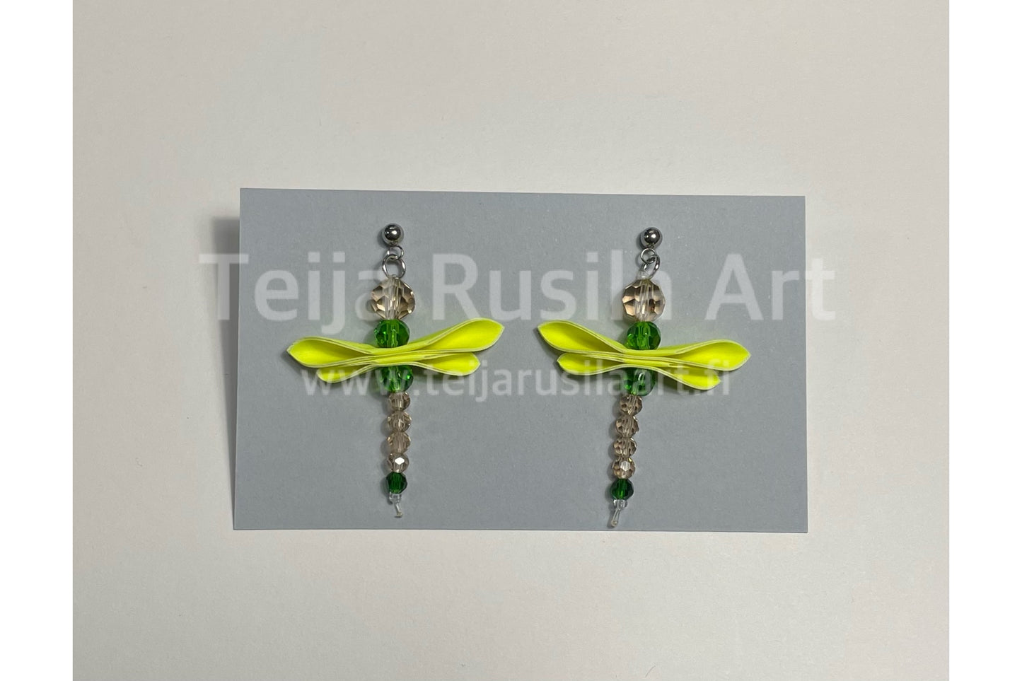 Teija Rusila Art | Excellent | Champagne/Yellow | surgical steel | 15