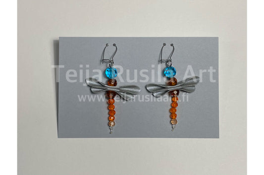 Teija Rusila Art | Excellent | Surgical Steel | blue/silver/brown | 16