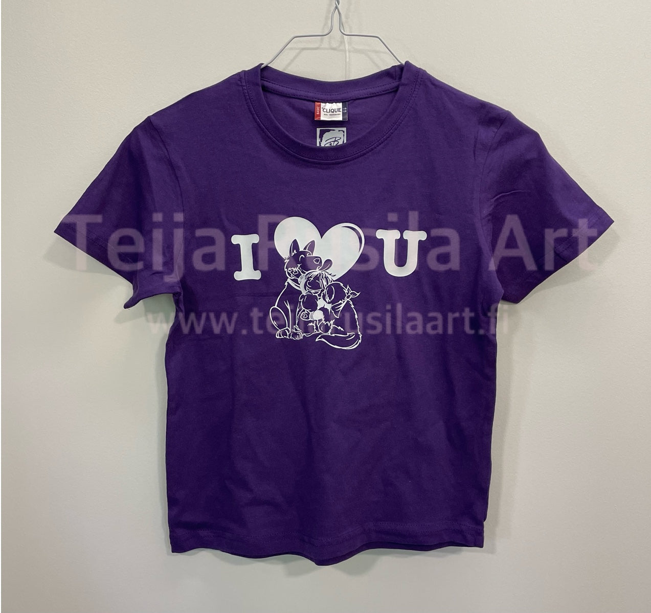Teija Rusila Art | Fur love | Children's t-shirt