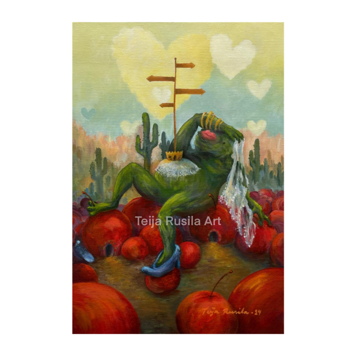 Teija Rusila Art | Taideteos | Draama Queen