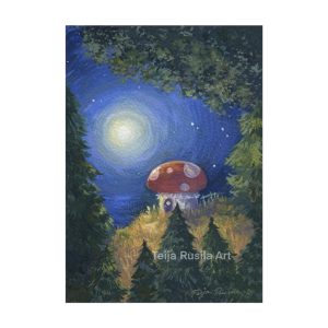 Teija Rusila Art | Taideteos | Kuunkierron koti
