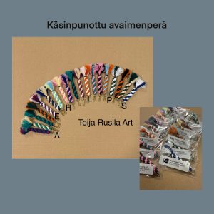 Teija Rusila Art | Punottu avaimenperä