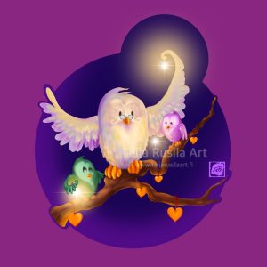 Teija Rusila Art | Kangaskassi | Sulkateräni