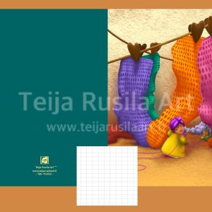 Teija Rusila Art | Neulesuunnitteluvihko | Täti-Muliini