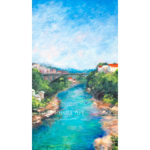 Teija Rusila Art | Taideteos | The View Of Mostar
