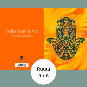 Teija Rusila Art | Vihko | A5 | The waves of energy