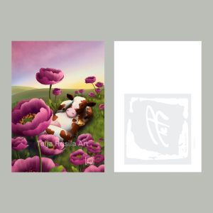 Teija Rusila Art | Yksiosainen postikortti | Uniikko