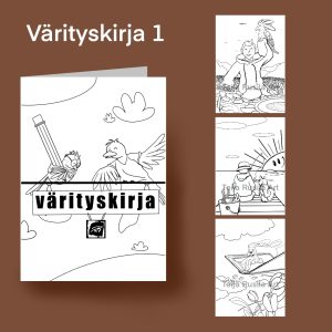 Teija Rusila Art | Värityskirja | Nr 1