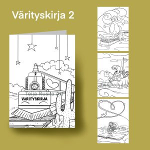 Teija Rusila Art | Värityskirja | Nr. 2