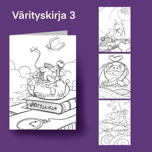 Teija Rusila Art | Värityskirja | Nr. 3