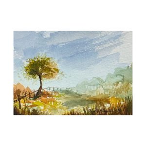 Teija Rusila Art | Taideteos | Pellon piennarta pitkin