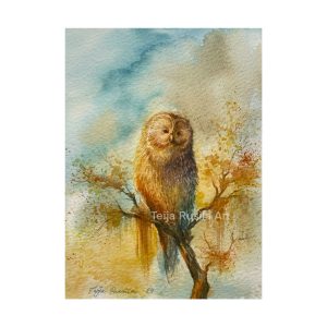 Teija Rusila Art | Taideteos | Viisaamman katveessa