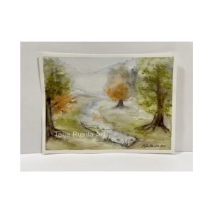 Teija Rusila Art | Taideteos | Metsä oja