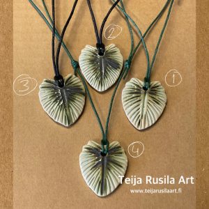 Teija Rusila Art | Kaulakoru | Lehdykkä
