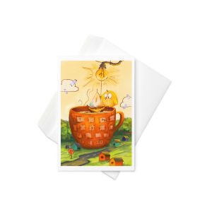 Teija Rusila Art | Kaksiosainen taidekortti | Early bird