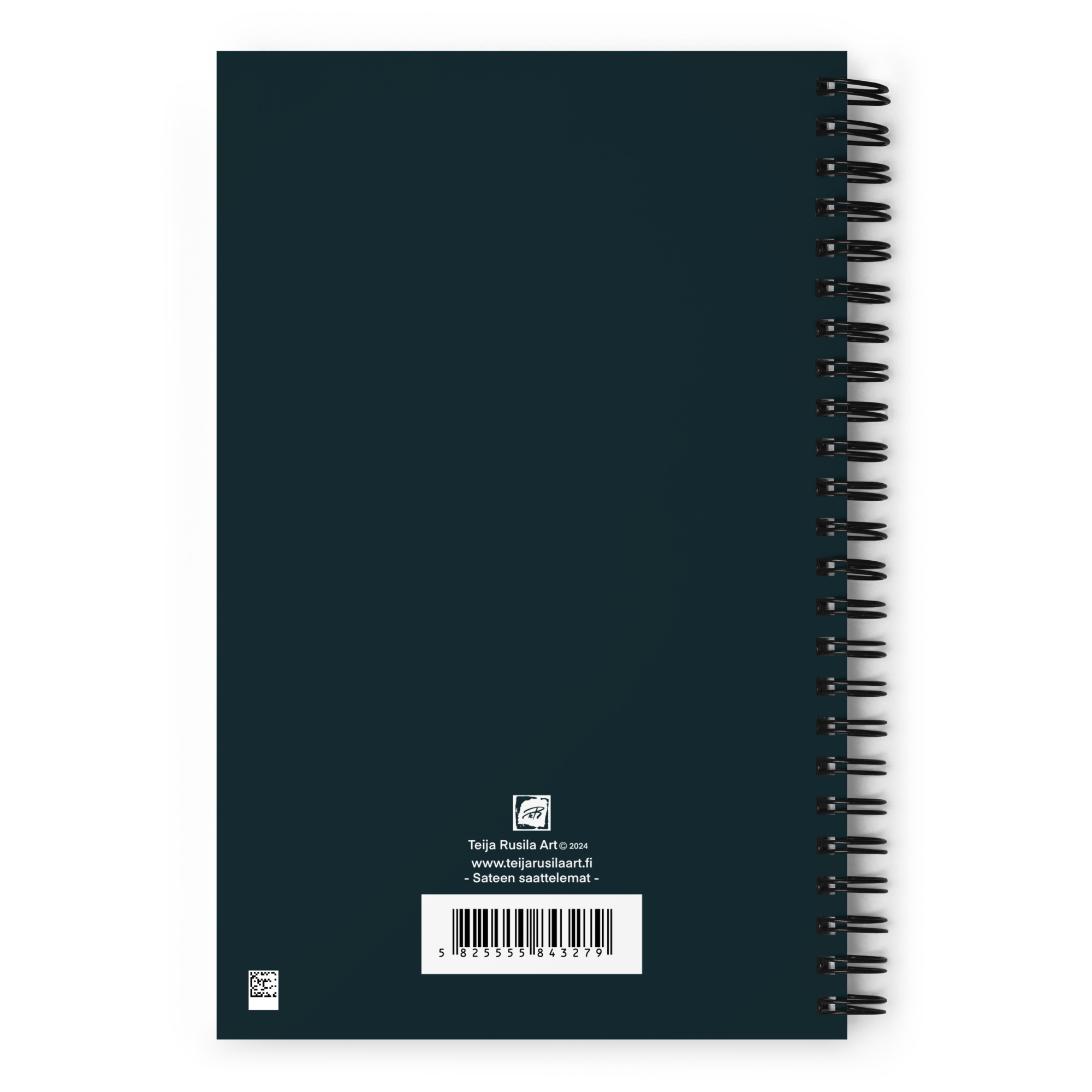 Teija Rusila Art | Spiral notebook | Taidekierrevihko | Sateen saattelemat - Image 2