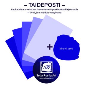 Teija Rusila Art | Kuukausittainen taideposti